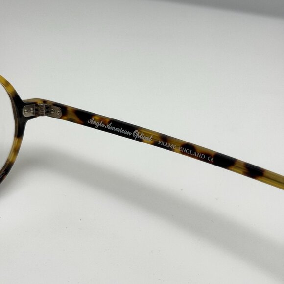 Anglo American Optical Eyeglasses Eye Glasses Frames Mod 400 JH England 45-20 - Picture 5 of 6